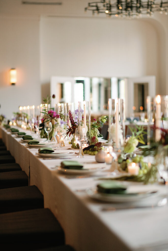 Luxury Detroit wedding venue interior with elegant architecture and natural light